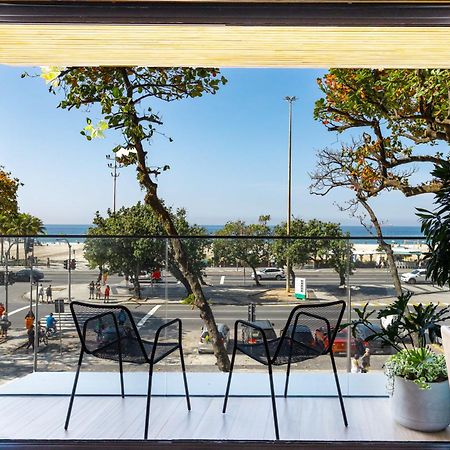 Unhotel - Luxuosos Apartamentos Na Atlantica A Beira-Mar, Copacabana 里约热内卢 外观 照片