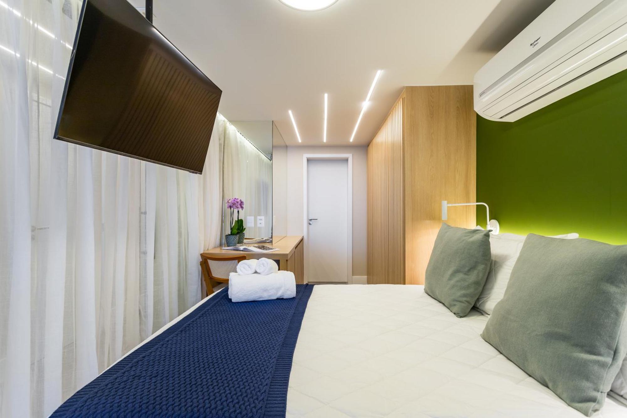 Unhotel - Luxuosos Apartamentos Na Atlantica A Beira-Mar, Copacabana 里约热内卢 外观 照片