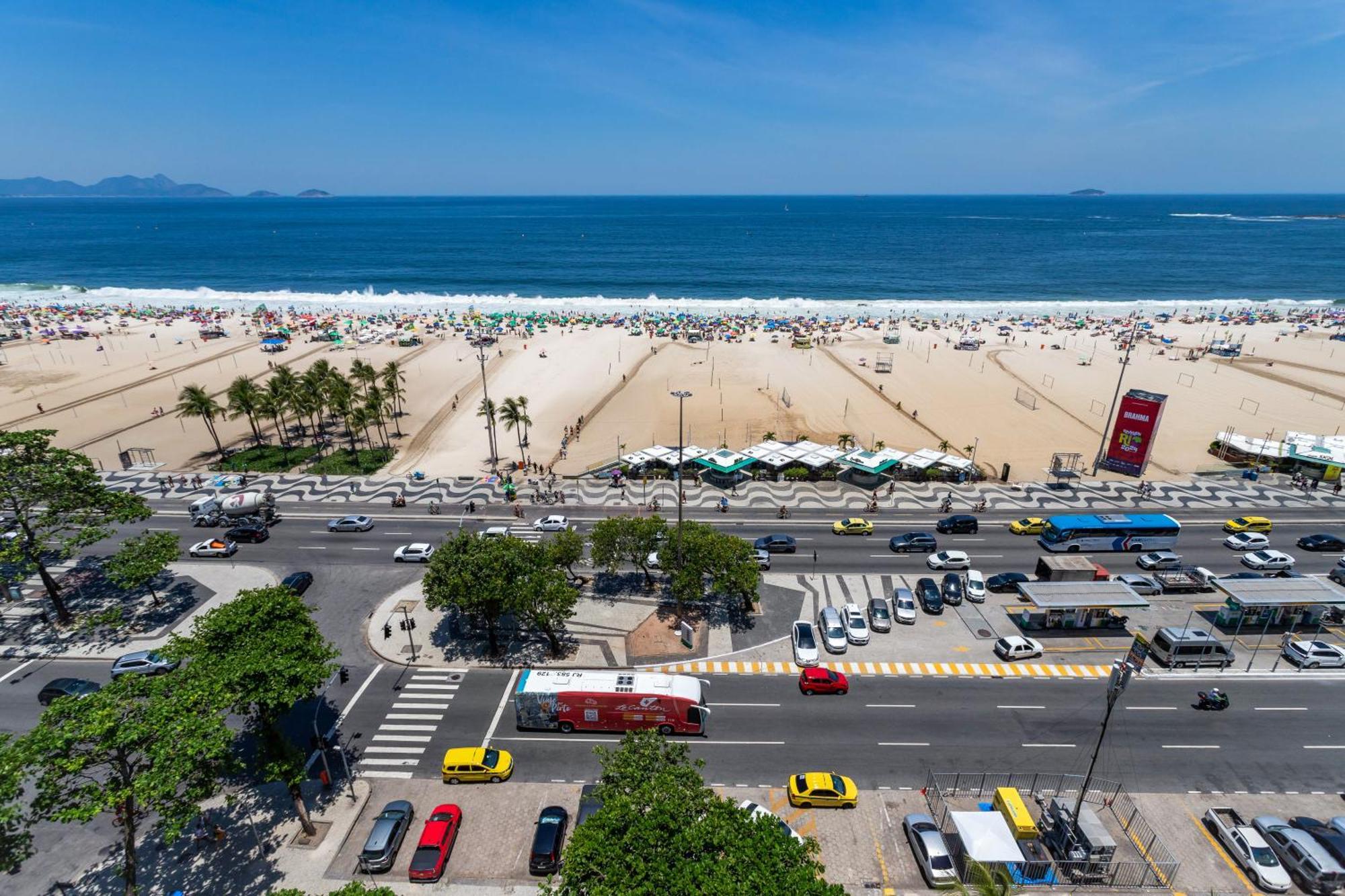 Unhotel - Luxuosos Apartamentos Na Atlantica A Beira-Mar, Copacabana 里约热内卢 外观 照片
