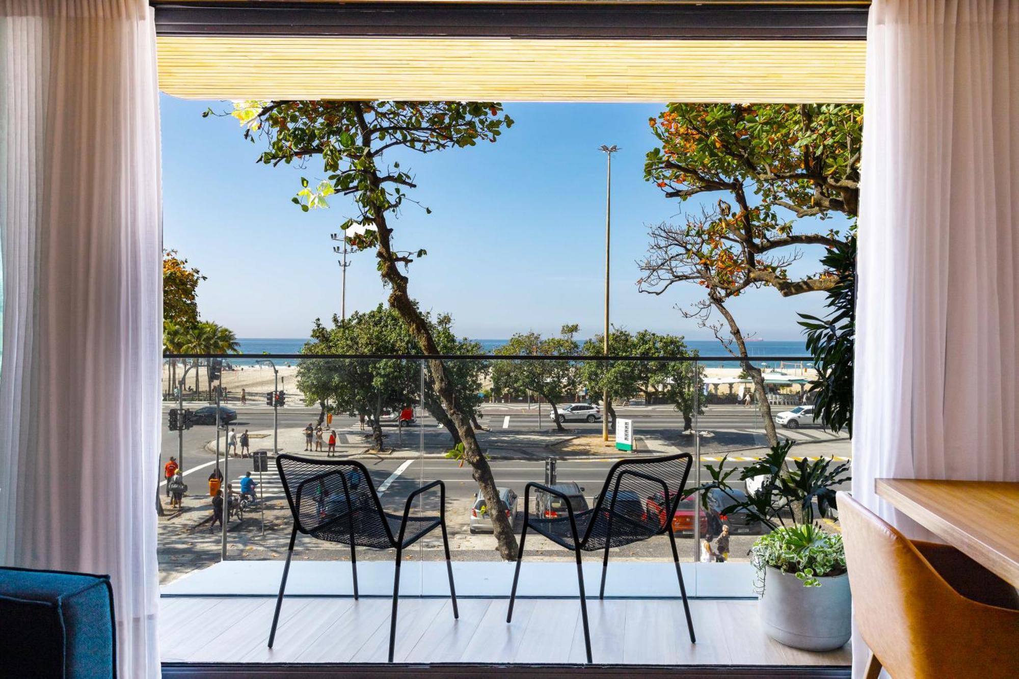 Unhotel - Luxuosos Apartamentos Na Atlantica A Beira-Mar, Copacabana 里约热内卢 外观 照片