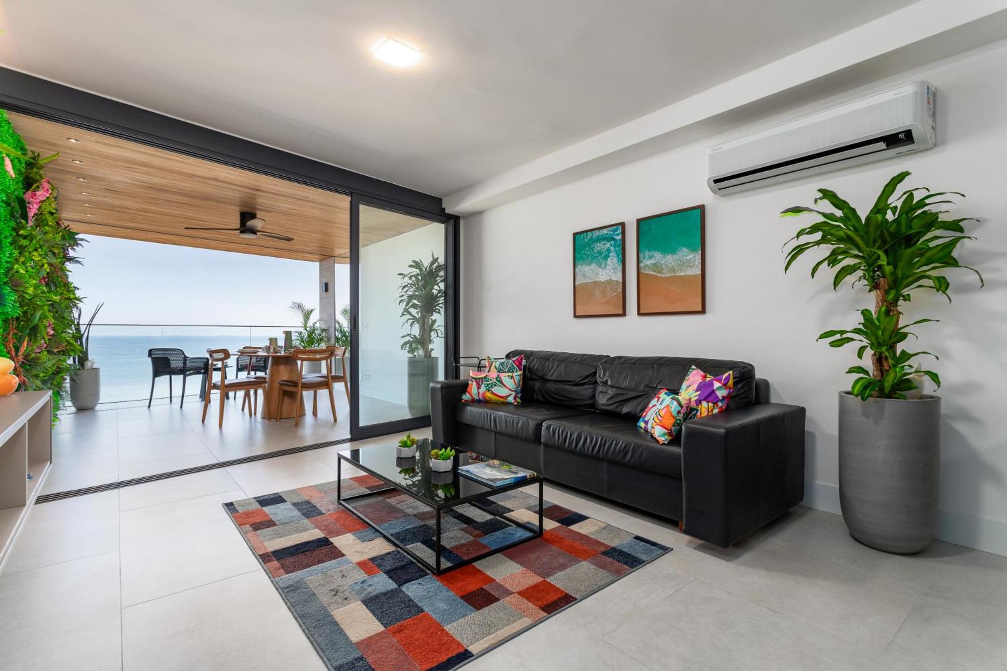 Unhotel - Luxuosos Apartamentos Na Atlantica A Beira-Mar, Copacabana 里约热内卢 外观 照片