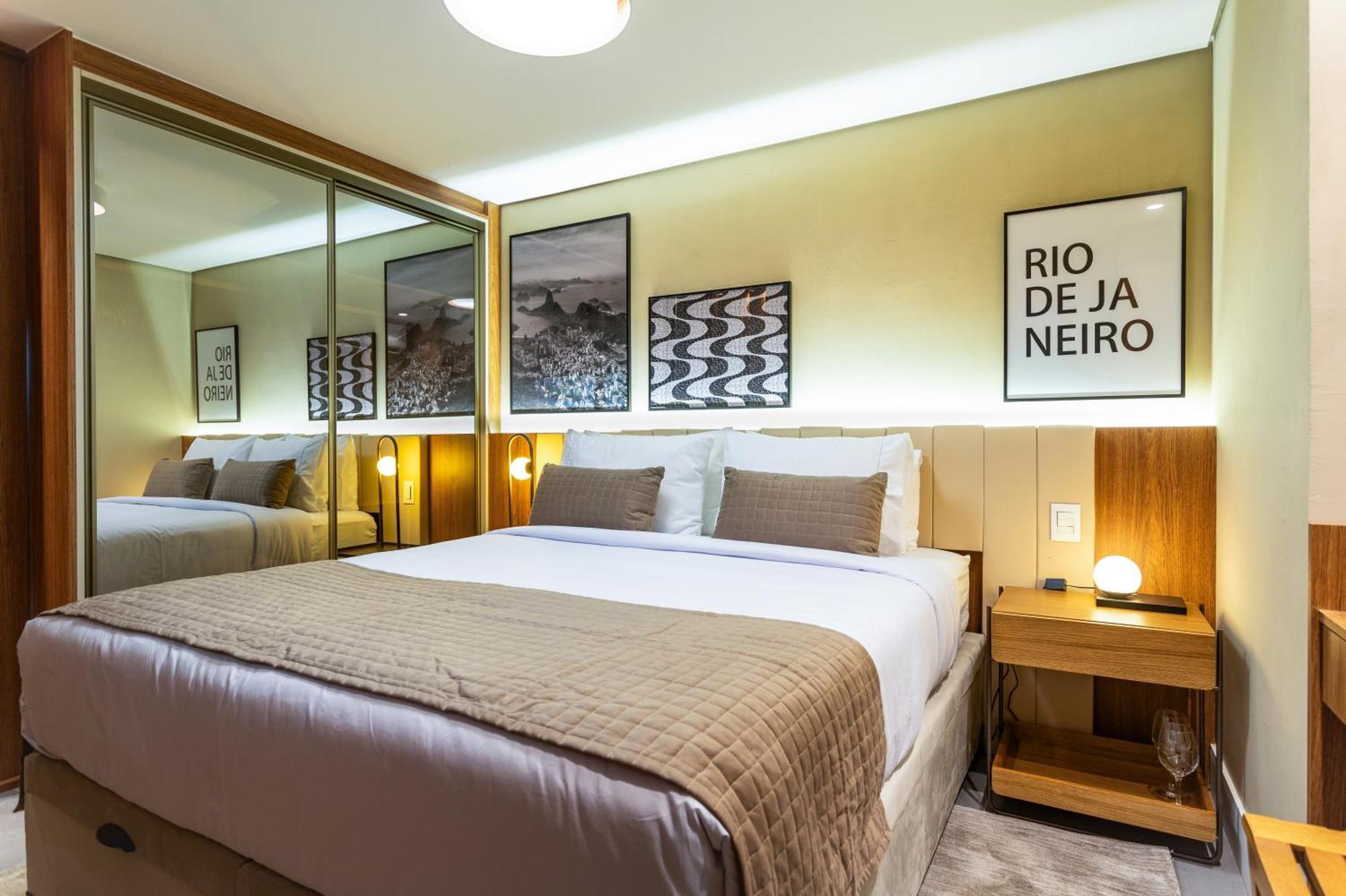 Unhotel - Luxuosos Apartamentos Na Atlantica A Beira-Mar, Copacabana 里约热内卢 外观 照片