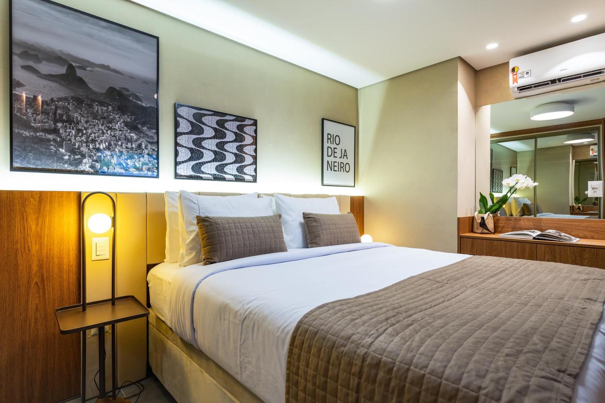 Unhotel - Luxuosos Apartamentos Na Atlantica A Beira-Mar, Copacabana 里约热内卢 外观 照片