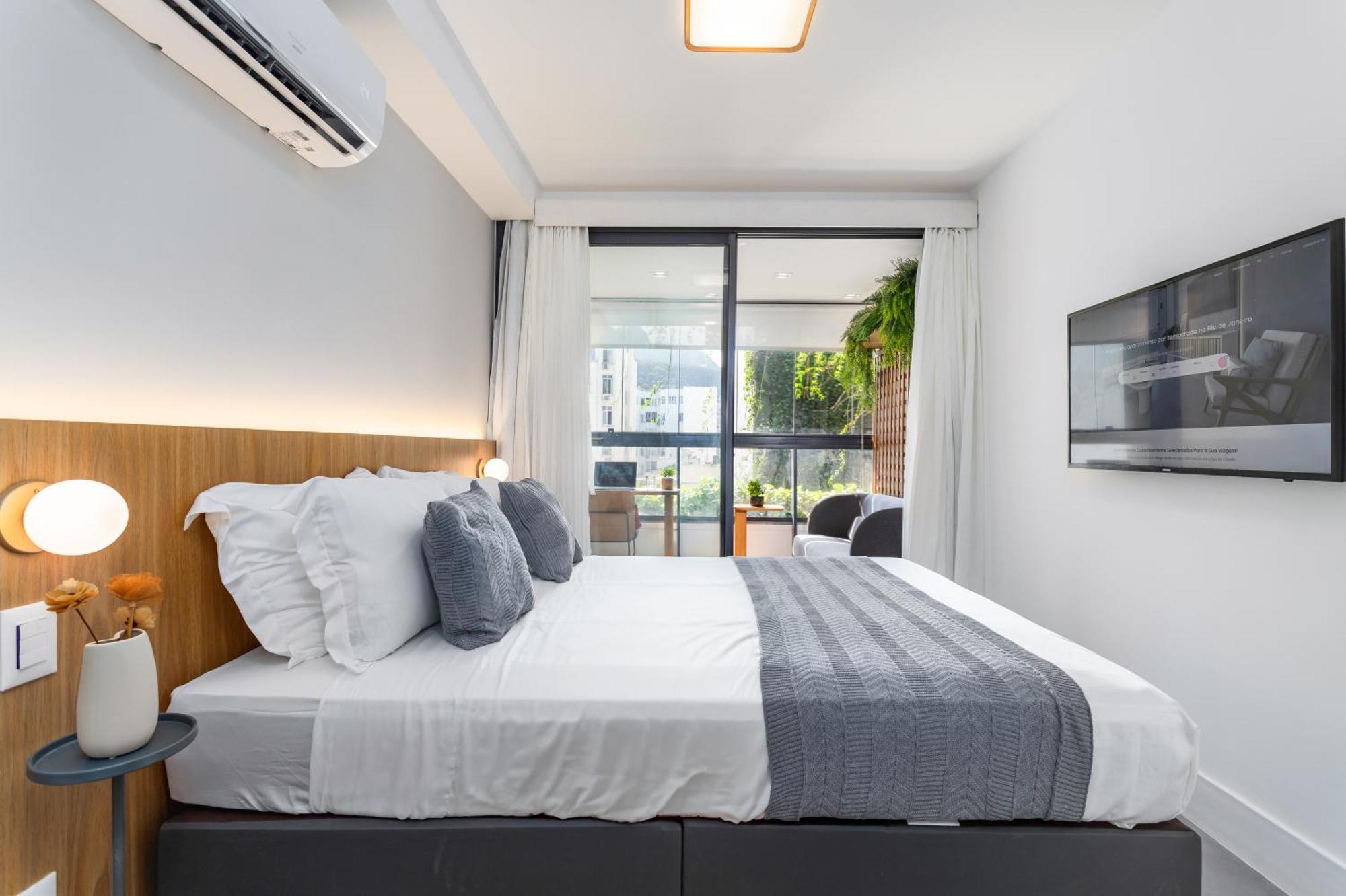Unhotel - Luxuosos Apartamentos Na Atlantica A Beira-Mar, Copacabana 里约热内卢 外观 照片